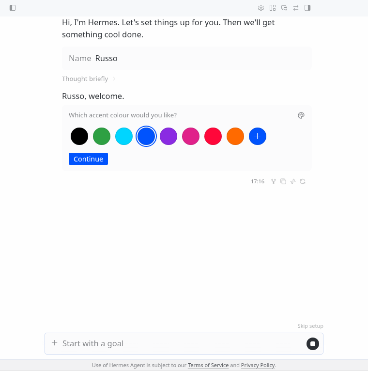 Onboarding: cor de destaque
